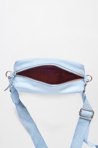 Sky Blue Zipper Bag, , image 5